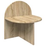 vidaXL Table de chevet 2 Pièces Chêne Sonoma 40 x 35 5 x 45 5 cm