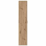 vidaXL Meuble chêne artisanal 70 x 35 x 180 cm Bois d'ingénierie
