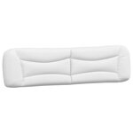 vidaXL Lit avec matelas Hvar blanc 200x200 cm similicuir