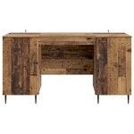 vidaXL Bureau Bois ancien 142 5 x 50 x 75 cm Bois d'ingénierie