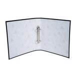 Classeur Rembordé Prolypropylène 2 Anneaux 30mm - A5 - Noir - X 20 - Exacompta