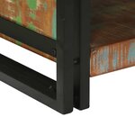 vidaXL Table basse Marron 90 x 50 x 38 cm bois de récupération massif