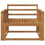 vidaXL Sofa de milieu extérieur Naturel
