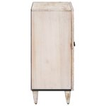 vidaXL Buffet de Rangement Blanc 60 x 33 5 x 75 cm