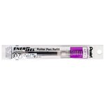 Recharge lr7 pour roller energel liquide pte 0 7 tracé 0 35 mm violet x 12 pentel