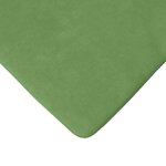 vidaXL Coussins de siège 4 Pièces Vert clair 40 x 40 x 3 cm Velours