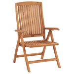 Vidaxl chaises de jardin 2 pièces avec coussins bleu bois de teck