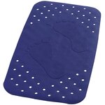 RIDDER Tapis de bain antidérapant Plattfuß 72 x 38 cm Bleu 67063