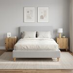 vidaXL Cabinet de chevet 2 pc Chêne artisanal 43 x 34 5 x 50 cm