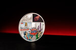 Pièce de monnaie en Argent 5 Dollars g 31.1 (1 oz) Millésime 2023 Meteorite Impacts TENHAM