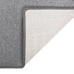 vidaXL Tapis de couloir Gris foncé 50x200 cm