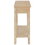 vidaXL Table console 110x35x80 cm Bois