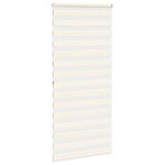 vidaXL Store zèbre beige marbré largeur du tissu 105 9 cm polyester