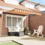 vidaXL Cadre d'auvent Multicolore 300 x 250 cm