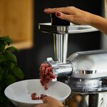 Kitchen Move - Robot patissier hachoir blender multifonction BAT-1518BM - 1500W - Bol 5.5L - VIPER PRO - Gris acier