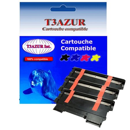 3 Toners  compatibles compatible avec  Brother TN2220, TN2010 pour Brother MFC7360, MFC7360N - 2600 pages - T3AZUR