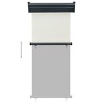 vidaXL Auvent latéral de balcon 85x250 cm Crème