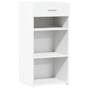 vidaXL Buffet blanc 45x42 5x93 cm bois d'ingénierie