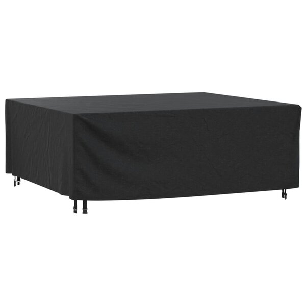vidaXL Housse de salon de jardin noir 200x160x70 cm imperméable 420D