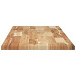 vidaXL Dessus de table rectangulaire 120x40x2 cm bois massif d'acacia