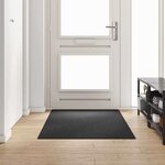 vidaXL Tapis Couloir Gris foncé 100 x 200 cm 100 Polypropylène
