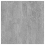 vidaXL Panneaux de bibliothèque 4 Pièces gris béton bois d’ingénierie