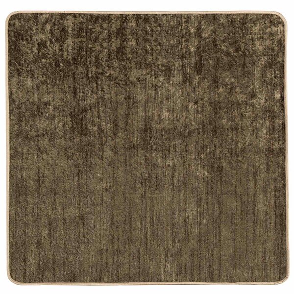 vidaXL Coureur de Tapis MARSA Vert forêt 100 x 100 cm Polyester et PVC