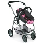 Bayer Chic 2000 637-83 - La poussette combinée 3 en 1 EMOTION "ALL IN" pour poupées- Coloris 83