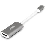 Urban factory auh01uf adaptateur graphique usb gris  blanc