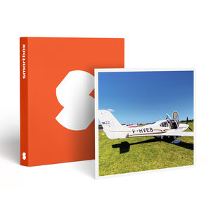 SMARTBOX - Coffret Cadeau 1h de vol privé en avion au-dessus de Lyon et ses alentours pour 3 personnes -  Sport & Aventure