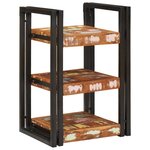 vidaXL Table de chevet 2 Pièces Bois massif de récupération