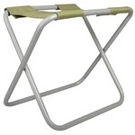 Esschert Design Sac et tabouret à outils de jardin Gris GT85