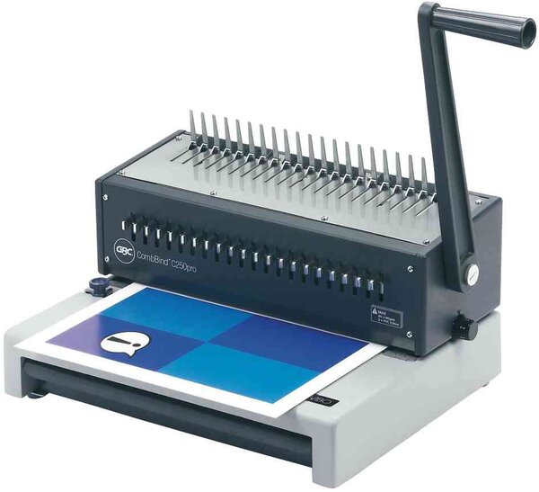 CombBind C250Pro Machine à relier A4 relie 450 feuilles perfore 20 feuille GBC