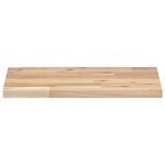 vidaXL Étagères flottantes 3 Pièces 60x30x2 cm acacia massif non traité
