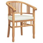 vidaXL Chaises de jardin 2 Pièces Marron 63 x 58 x 89 cm