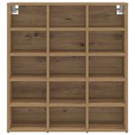 vidaXL Cabinet à chaussures Chêne artisanal 77 5 x 30 x 83 5 cm