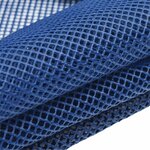vidaXL Tapis de sol de camping bleu 5x3 m