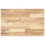 vidaXL Dessus de bureau non traité 140x50x4 cm bois d'acacia massif