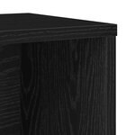 vidaXL Bibliothèque chêne noir 60x24x101 5 cm bois d'ingénierie