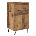 vidaXL Buffet Bois ancien 35 x 40 x 70 cm Bois d'ingénierie