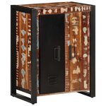 vidaXL Buffet multicolore 55x35x70 cm bois massif récupération