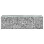 vidaXL Table d'appoint murale 59 x 34 5 x 17 cm Bois d'ingénierie