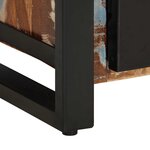 vidaXL Buffet multicolore 55x35x70 cm bois massif récupération