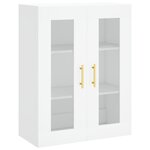 vidaXL Armoire murale blanc 69 5x34x90 cm