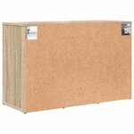 vidaXL Cabinet à chaussures Chêne Sonoma 77 5 x 30 x 51 cm