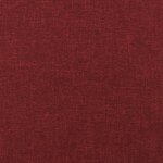 Banc banquette rouge bordeau x 100 x 35 x 41 cm tissu 02_0010523