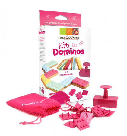 Kit pour faire des petits gateaux Dominos cake