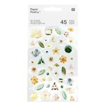 45 Stickers gel - Vive la Nature - Vert