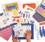 coffret creatif Cadre 3D Papier Les Sardines