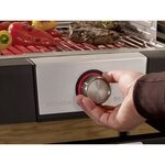 SEVERIN PG8116 Barbecue sur pieds STYLE S - 2 500 W - de 0°C a 320°C en 10 min - bac a eau réducteur de fumée et d'odeurs - noir/i